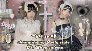 🩰TRANSFORMING my Dolly style to the complete polar opposite aestheticFt. shop ZULEMA haul🩰