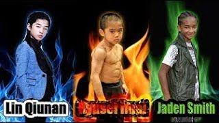 Lin Qiunan VS Ryusei Imai VS Jaden Smith - Taekwondo Kungfu Karate Kidsكنغوفو كراتيه اطفال