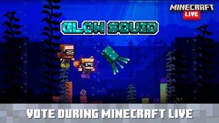 Minecraft Live Vote for the Glow Squid