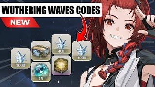 ALL REDEEM CODE WUTHERING WAVES JULY 2024  NEW WUTHERING WAVES REDEEM CODES