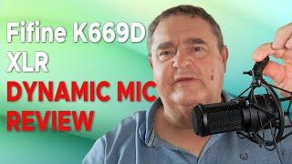 Fifine K669D Dynamic XLR Microphone Budget Mic Review