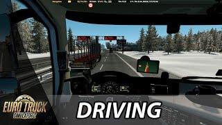 ETS2 Driving  ROS Map & Winter Mod