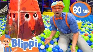 Blippi Visits LOL Kids Club Indoor Play Place  Fun and Educational Videos for Kids