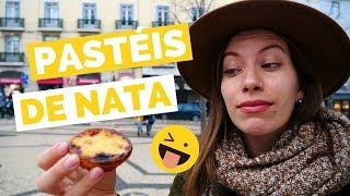 The Best Pastel de Nata in Lisbon Portugal  Eating Portuguese Egg Tarts