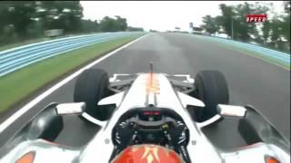 Tony Stewart Drives Lewis Hamiltons F1 car FULL