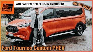 Ford Tourneo Custom PHEV im Test 2024 Wir fahren den Plug-In Hybriden Fahrbericht  Review  L2