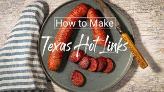 Texas Hot Links - Easy to Make Texas Hot Links with a Little Bit of Smoke and a Whole Lot of Flavor