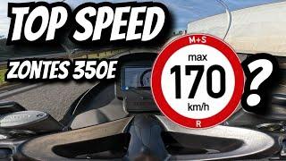 ZONTES 350e - TOP SPEED