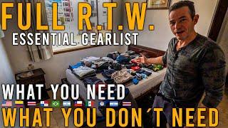 Extended Adventure Motorcycle Travel. What to Bring? All the Gear Essentials