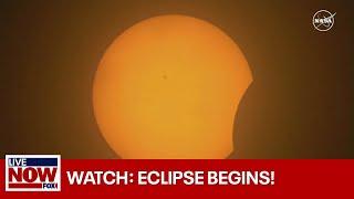 WATCH LIVE Solar eclipse totality begins  LiveNOW from FOX