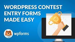 How to Create a WordPress Contest Entry Form 2 Easy Ways