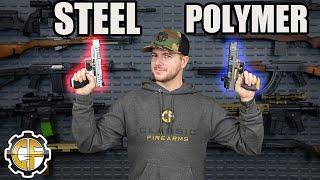 Steel Frame vs Polymer Frame Pistols