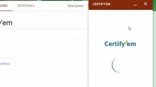 Using Google Forms? Use the Certifyem add-on to instantly send a certificate