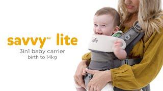 Joie savvy™ lite   3 in 1 Body Carrier for Newborns & Toddlers