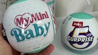 5 Surprise My Mini Baby Series 1 by ZURU #zuru #zurutoys #toyscollection #toys #baby #babydoll