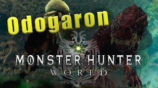 How to beat Odogaron Monster Hunter World walkthrough #18 - Odogaron weakness