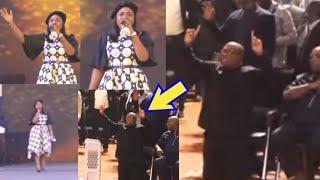 Mercy Chinwos Power Ministration That Got Peter Obi On His Knees