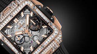 HUBLOT - SQUARE BANG UNICO KING GOLD JEWELLERY 42MM