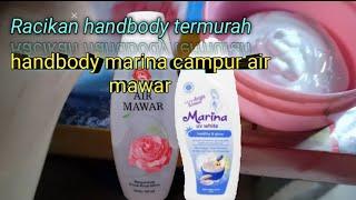 RACIK HANDBODY PAKE AIR MAWAR TERSIMPEL