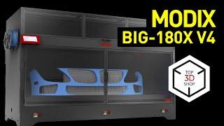 Modix BIG-180X V4 Overview Professional Extra-Large 3D Printer