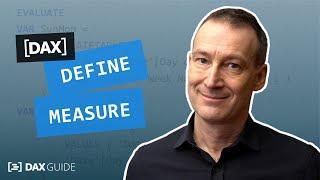 DEFINE MEASURE - DAX Guide