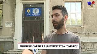 Admitere online la Universitatea “Ovidius” - Litoral TV