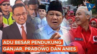 Deretan Partai Pendukung Ganjar Prabowo dan Anies