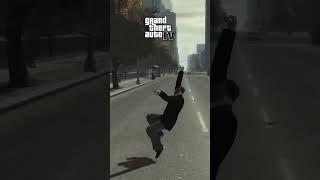 Funny STUNT FAIL in Grand Theft Auto IV Niko Dad Luck Day pt 2 #shorts #gta #gta4