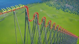 Waves Down Roller Coaster – Planet Coaster