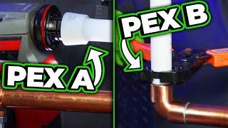 PEX-A vs PEX-B - Whats the Difference? Which Should You Use?