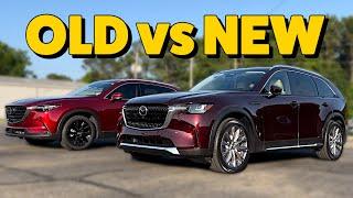 CX-9 vs CX-90  Mazda CX-9 vs Mazda CX-90 in 8 Minutes