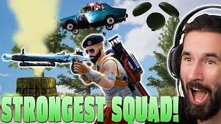 STRONG Squad Gameplay With Epic Wins  PUBG MOBILE