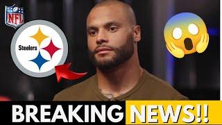 EXPLODED THE WEB SEE WHAT DAK PRESCOTT SAID ABOUT PLAYING FOR THE STEELERSPITTSBURGH STEELERS NEWS