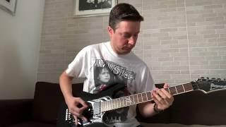 ANTHRAX - Keep It In The Family  Versión COVER en GUITARRA 