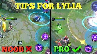 SIMPLE TIPS FOR LYLIA THAT YOU NEED TO KNOW  CASSY GAMEPLAY - MLBB