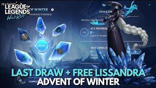 Last Draw Rewards  Advent of Winter  Wild Rift