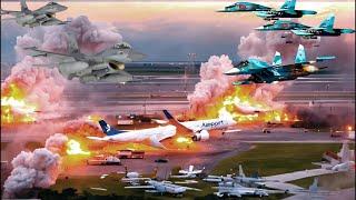 Shock The World Russias Hypersonic Strike Obliterates US F16s Squadron Newly Arrived in Ukraine