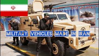 Military vehicles made in Iran 