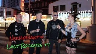 NEKROMANTIX interview 1ST STANDING DRUMMER SINCE 96 COFFIN BASS NEW ALBUM