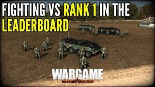 FIGHTING VS RANK 1 IN THE LEADERBOARD - 1vs1 Ranked - Wargame Red Dragon