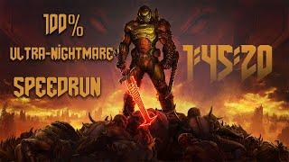 14520 - Doom Eternal 100% Ultra-Nightmare speedrun