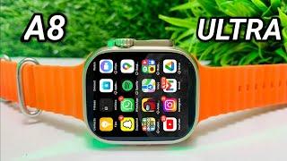 A8 ULTRA SMARTWATCH REVIEW..  Best Watch Ultra Clone Under 2000  Best Smart Watch