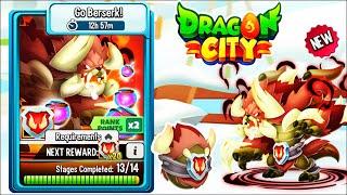 Dragon City - Bedwyr Berserker Quest + All Dragons Full Fight & Combat 2024 