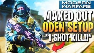 *1 SHOT KILL* UNSTOPPABLE ODEN BEST CLASS SETUP MODERN WARFARE Best Oden Class Setup COD MW