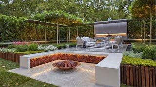 Top 100 Contemporary Modern Backyard patio Design Ideas for 2024