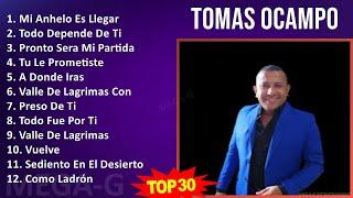 T o m a s O c a m p o 2024 MIX Lista de Reproducción de Éxitos  Top Latin Music