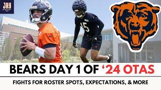 Bears 2024 OTAs Begin TODAY Practice Updates Expectations and More
