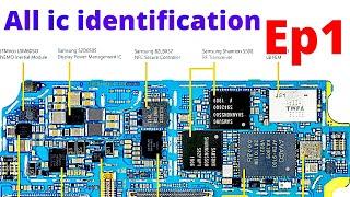 How to Identify all Mobile ic and how they Work Full Explanation