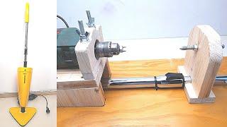 Homemade Lathe Machine