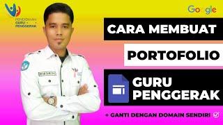 Cara Membuat Portofolio Digital Guru Penggerak Dengan Google Sites - CGP Angkatan 4